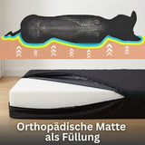 Narona Manari Dark - Orthopädisches Hundebett für einen gesünderen Schlaf