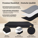 Narona Manari Dark - Orthopädisches Hundebett für einen gesünderen Schlaf