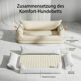 Narona Leyna - Orthopädisches Leder Hundebett