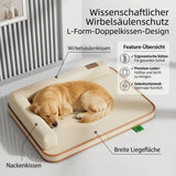 Narona Liora - Orthopädisches Hundebett aus Leder