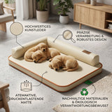 Narona Liora - Orthopädisches Hundebett aus Leder